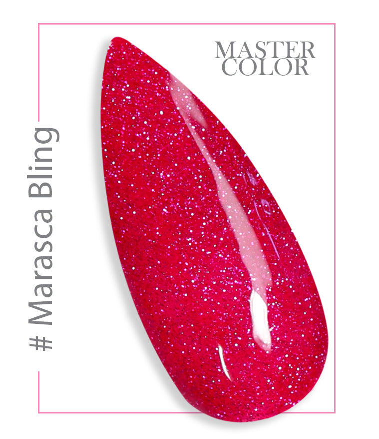 172 - Marasca Bling - Master Color - Gel color UV LED - 5ml