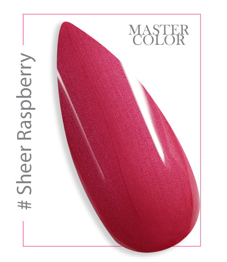 212 - Sheer Rasberry - Master Color - Gel color UV LED - 5ml
