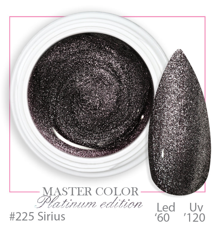 225 - Sirius - Platinum - Master Color - Gel color UV LED - 5ml
