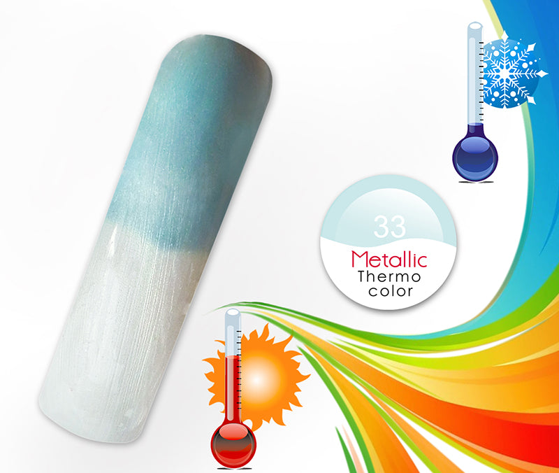 33 - Gel Thermo Caméléon Métallique - 5 ml