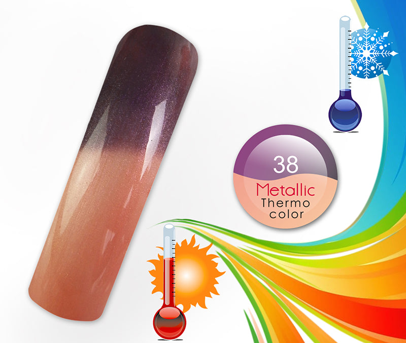 38 - Gel Thermo Caméléon Métallique - 5 ml