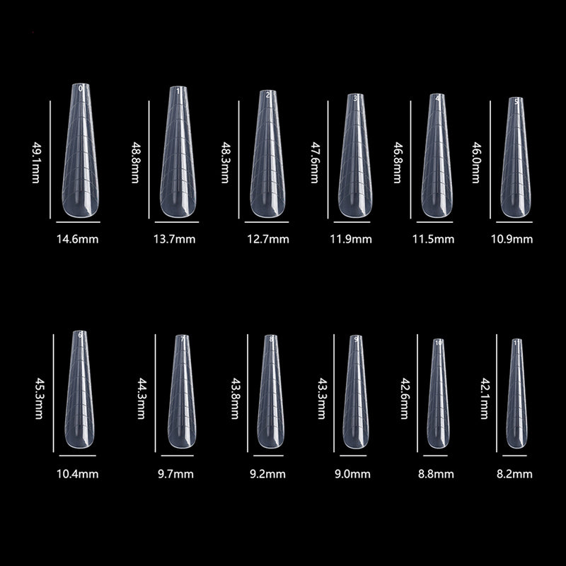 Dualforms 04 - Coffin Dual form in Box - Formine trasparenti 120 pezzi