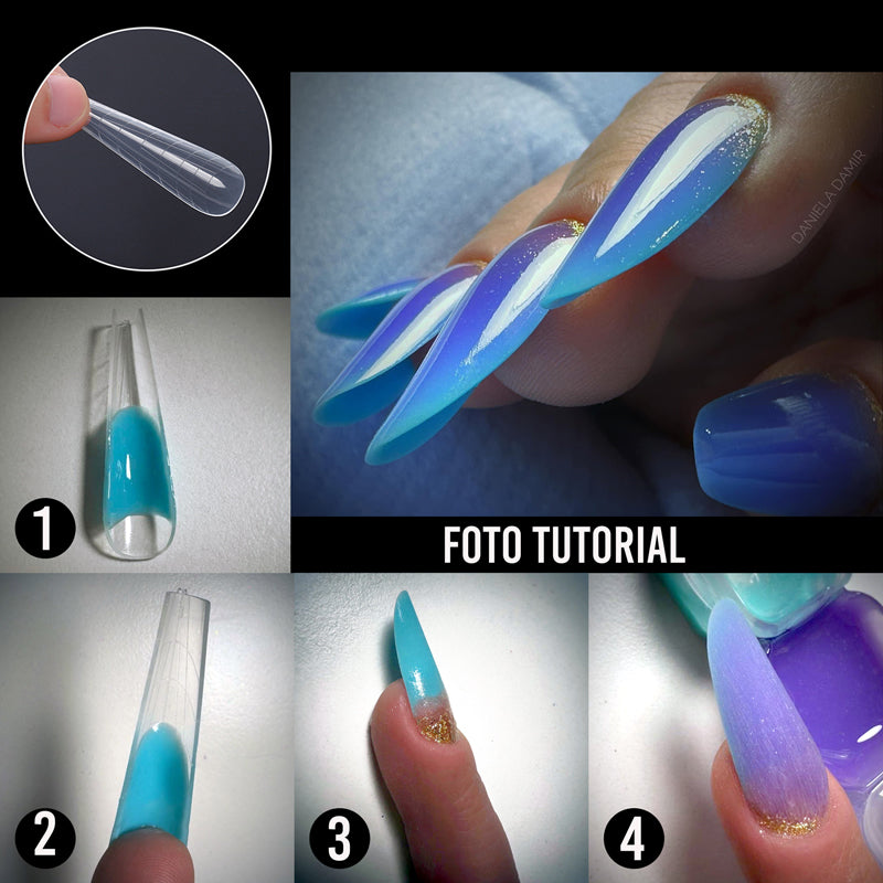 Dualforms 04 - Coffin Dual form in Box - Formine trasparenti 120 pezzi