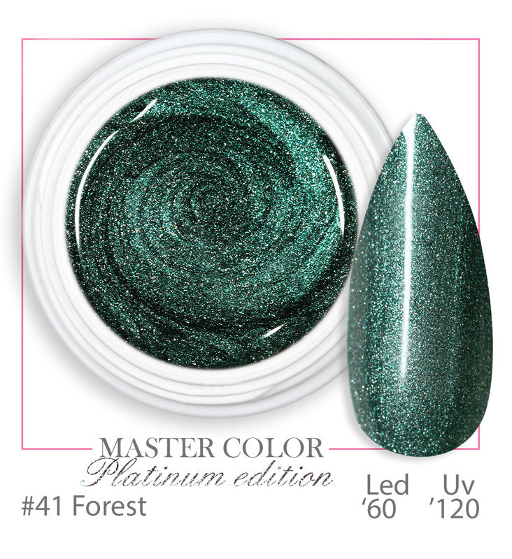041- FORÊT DE PLATINE - Master Color « PLATINE » - Gel colorant UV LED - 5 ml