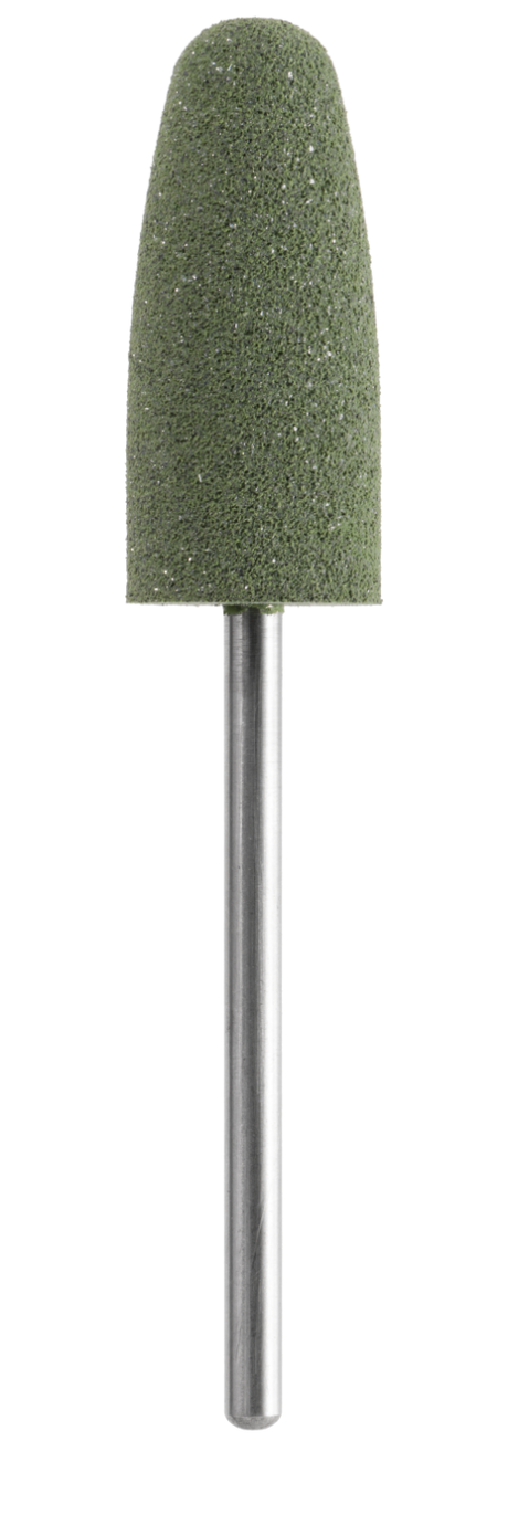PF-035 - Punta per fresa in silicone levigante verde - grana grossa - Ø 10 mm **PF-035**