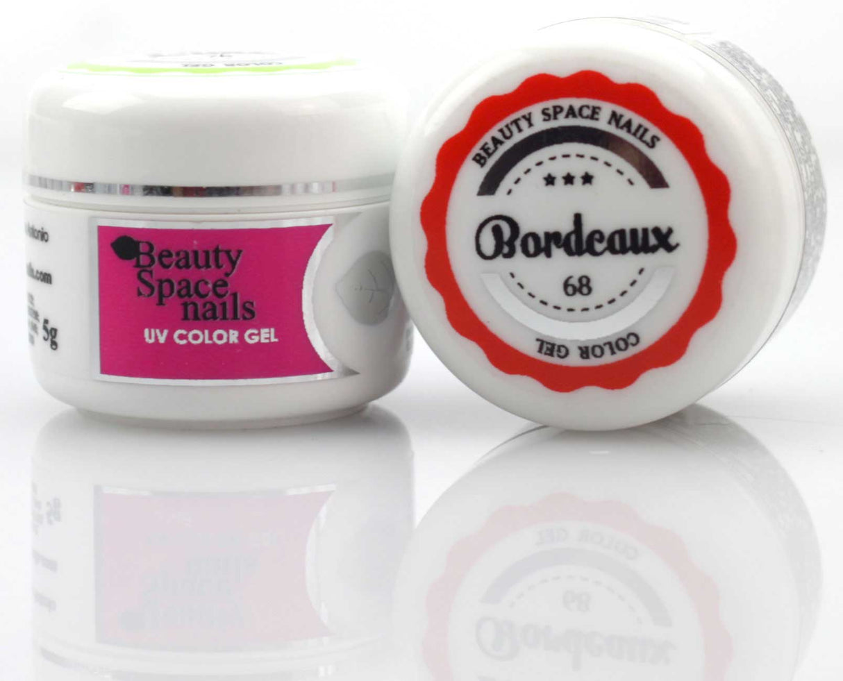68 - Bordeaux - Coprente - Gel UV Colorato - Color line - 5ml