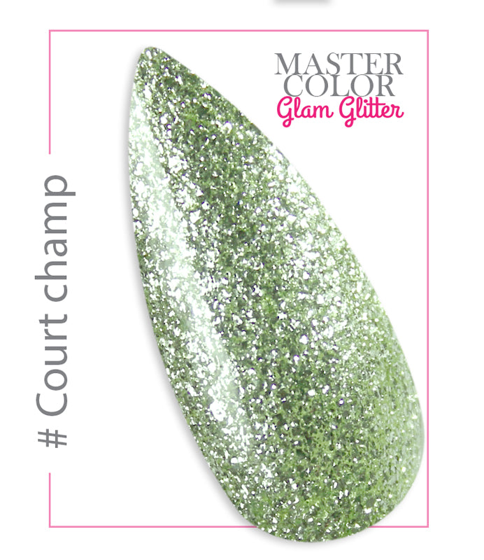 084 - Court Champ - Glam Glitter - Master Color - Gel color UV LED - 5ml
