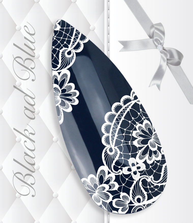 084 - Black and Blue - Super Color - Coprente UV - LED da 5ml