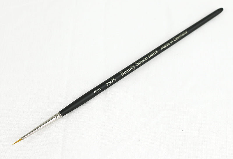 975-N° 3/0 - Pennello Nail Art Rotondo, Appuntito, Sintetico Toray Oro 975-N° 3/0