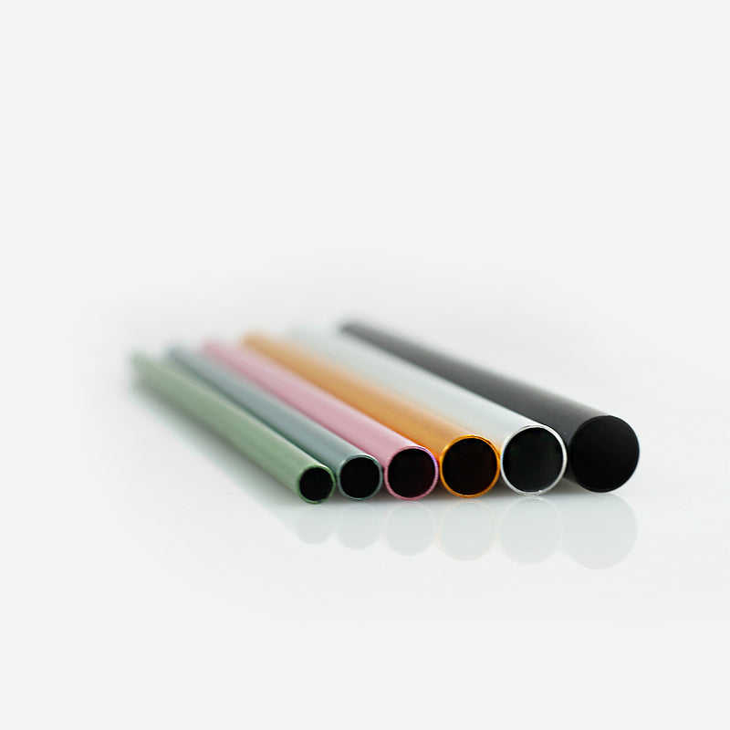 Cilindri o tubi per curva C in alluminio - Calibro in 6 misure