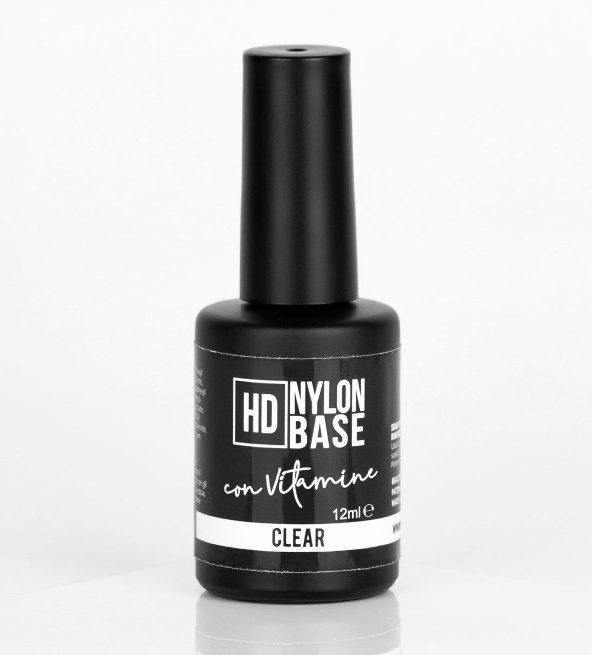 Clear - Hd Nylon Soak Off Base Builder con Vitamina E e Calcio 12ml