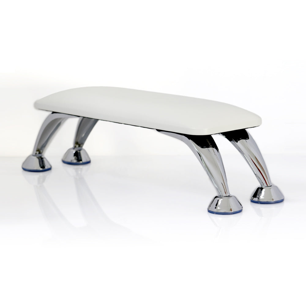 Cuscino Poggia Mani in Pelle - Bianco