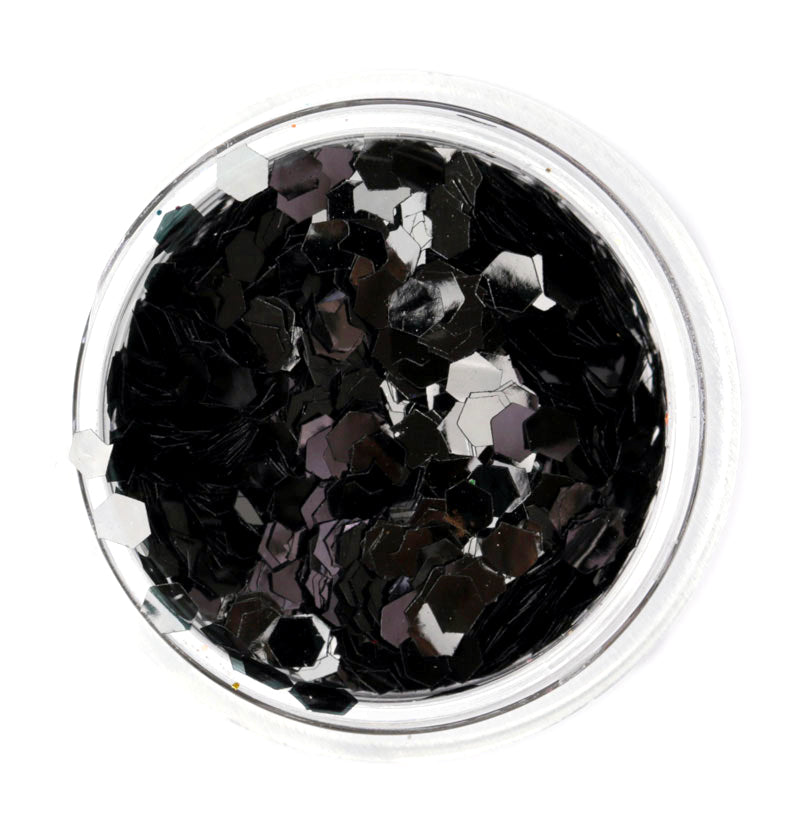 Decorazione Esagoni Nero