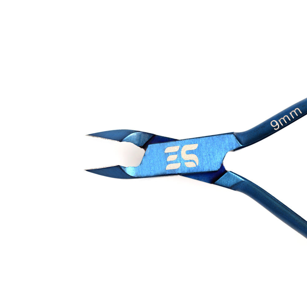 Tronchesa per unghie in titanio per taglio di precisione cuticole e unghie 9mm