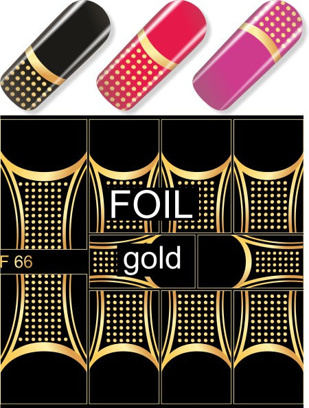 Water decals Metallici effetto Gold