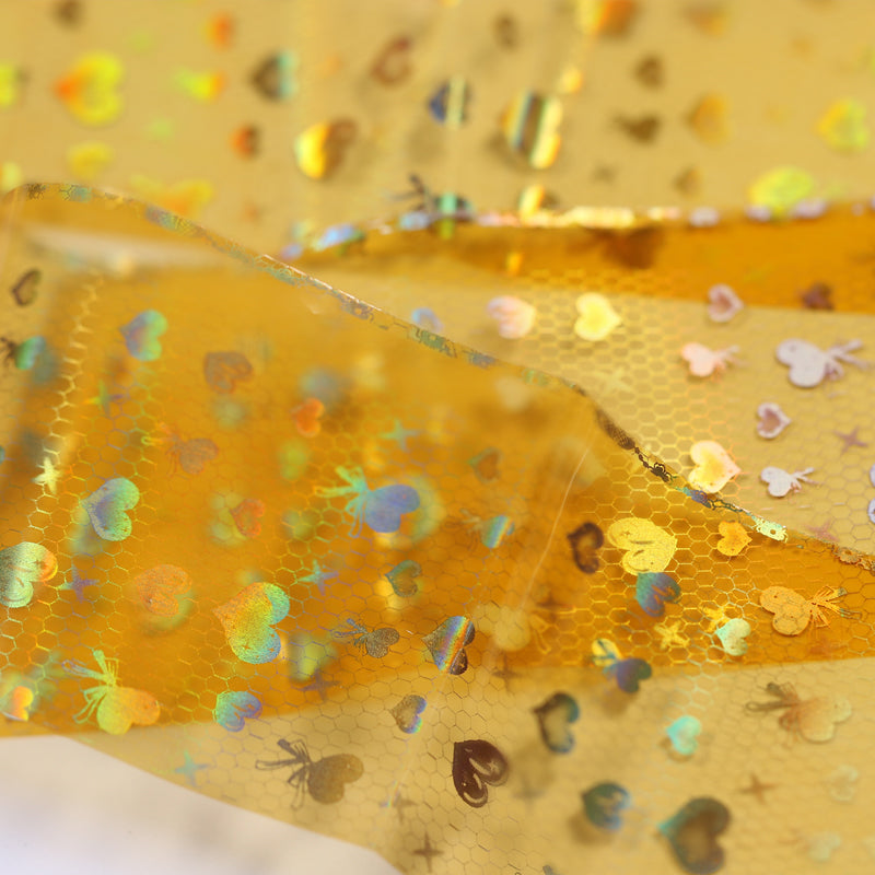 Foil per decorazioni bronzo Nail Art 80cm