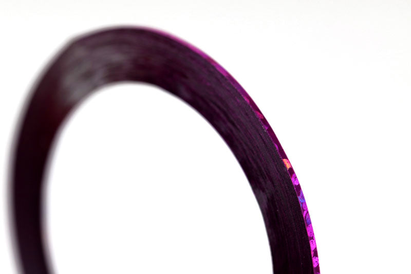 Fuxia Olografico - Striping Tape Nail Art - Striscia Nastro Adesivo Colorato