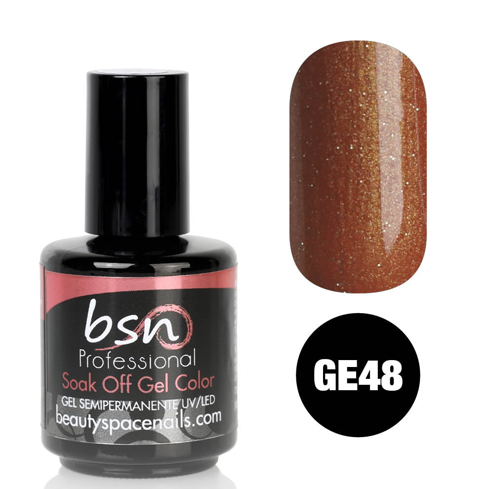 GE 48 - Gel UV semi-permanent à dissoudre - 15 ml - Sans HEMA