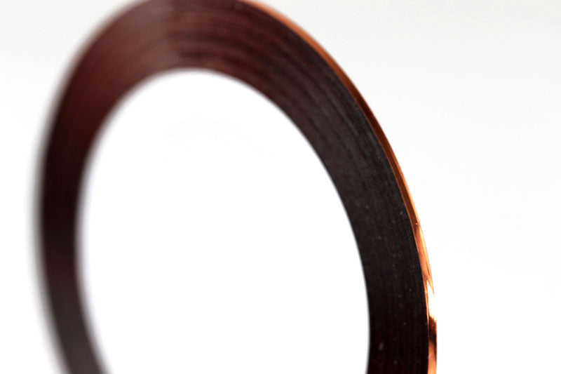 Oro Bruno - Striping Tape Nail Art - Striscia Nastro Adesivo Colorato