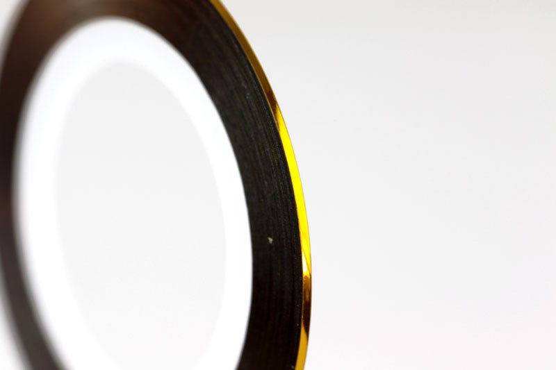 Oro - Striping Tape Nail Art - Striscia Nastro Adesivo Colorato