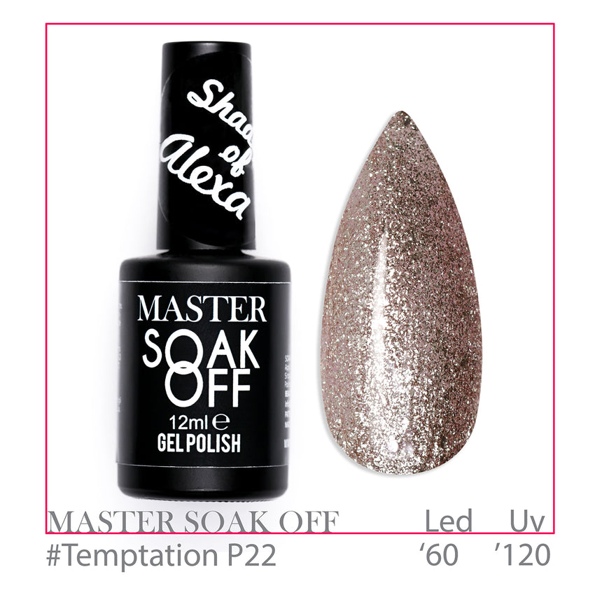 P 22 - Temptation - Master Color Soak Off 12 ml