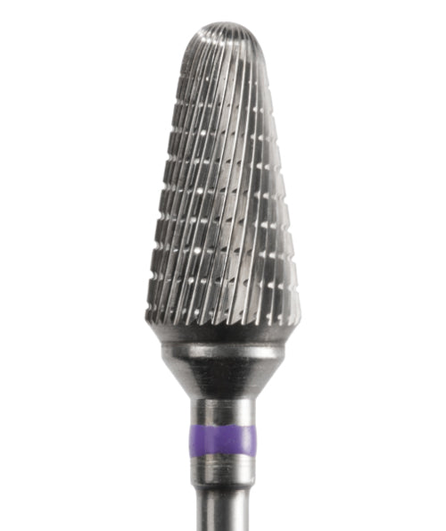 PF-001 - Fraise en carbure Ø 7 mm - forme conique - bout arrondi - grain fin - Série Imperial 134 **PF-001**