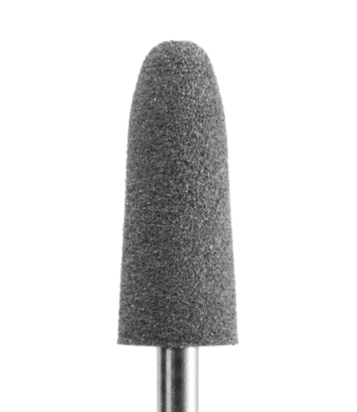 PF-029 - Punta per fresa in silicone opacizzante antracite - grana media - Ø 6 mm **PF-029**