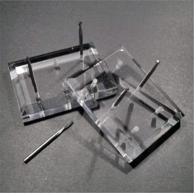 Porta punte a 6 posti in acrilico trasparente