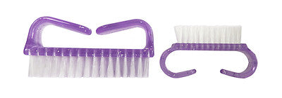 SET 2 SPAZZOLE NAIL ART PER PULIZIA LIMATURA UNGHIE