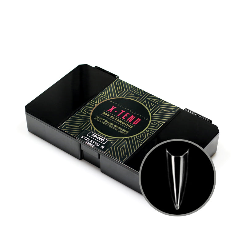 STILETTO M - X-TEND Abs Extensions Tip - Tip Box 500pz