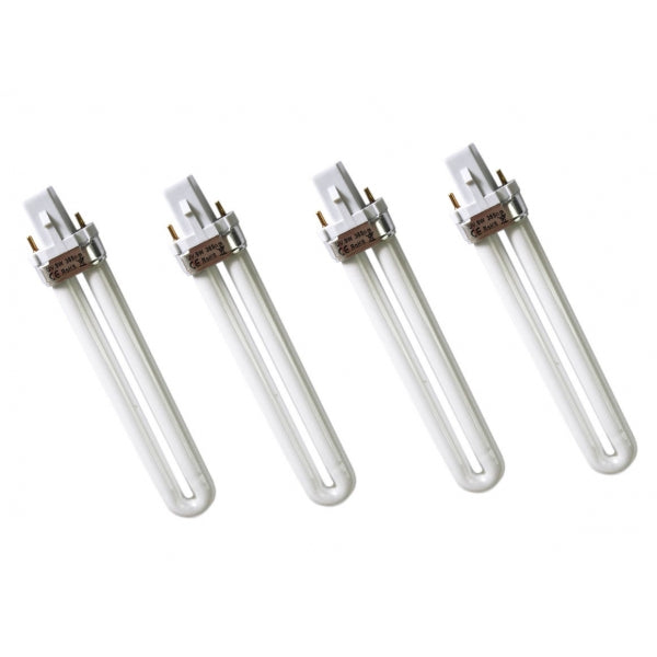 Lot de 4 ampoules 9W 365 nm