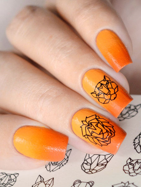 Stickers Adesivi Nail Art Water decals Sweet Bloom