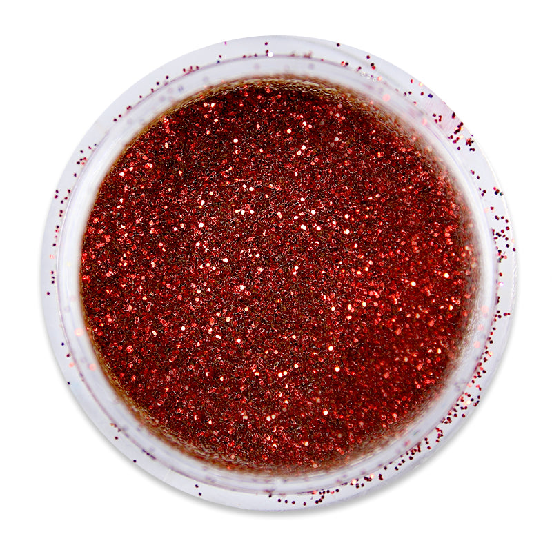 Barattolino Glitter 10gr - Rosso