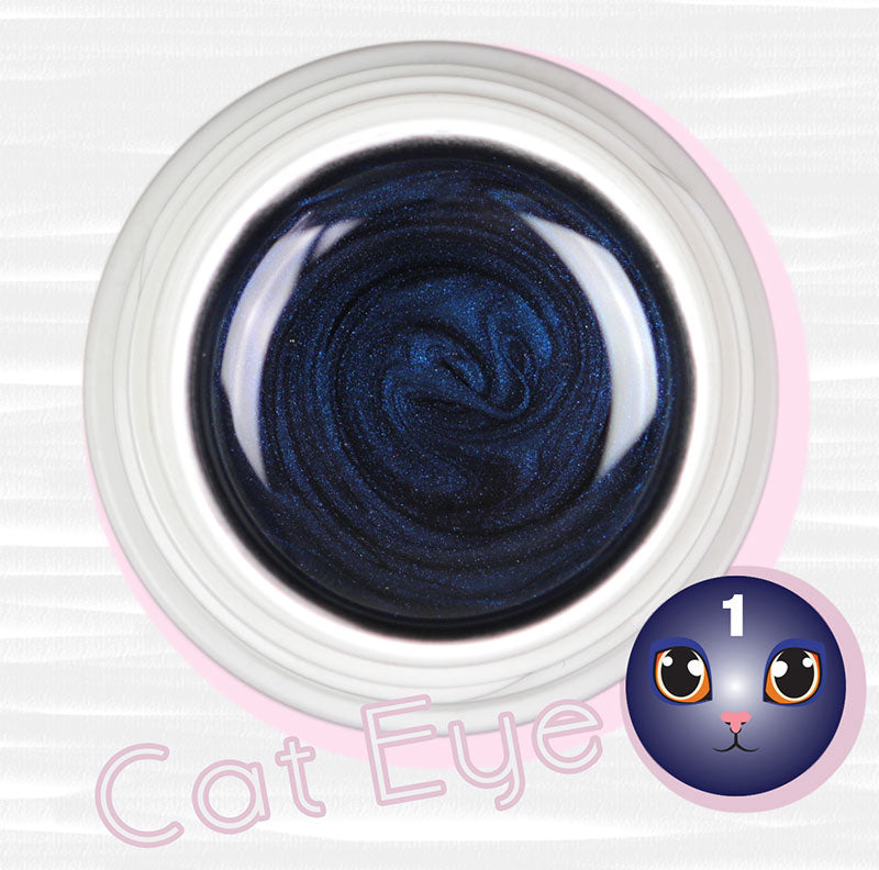 Cat Eye Gel color Uv Magnetici - # 1