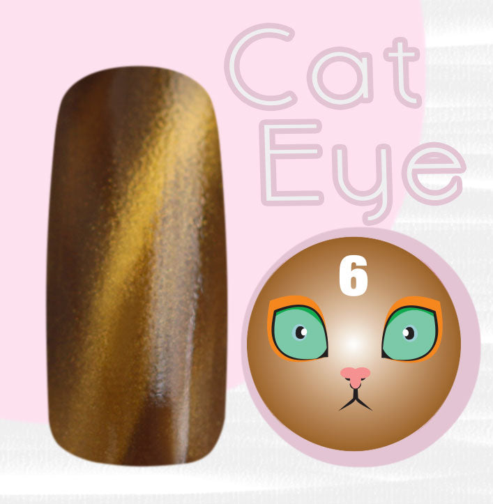 Cat Eye Gel color Uv Magnetici - # 6