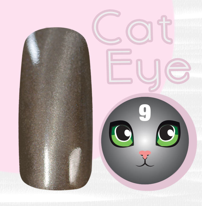 Cat Eye Gel color Uv Magnetici - # 9