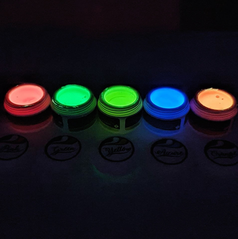 Yellow NightGlow - Gel UV fluorescente - 5ml