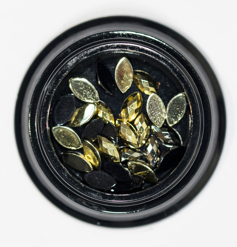 collezione jewelry Crystal Decorazioni cristallo riso oro 07