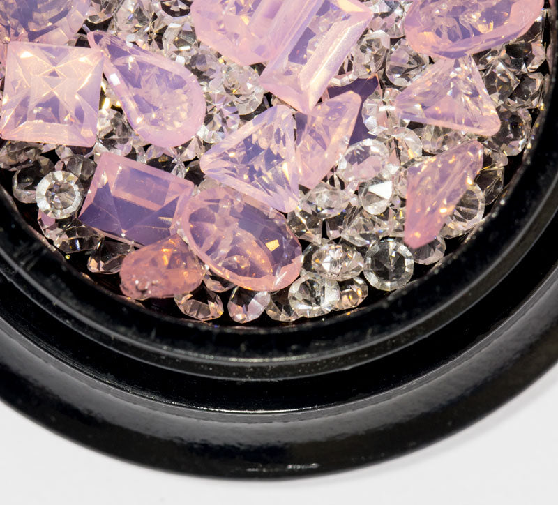 collezione jewelry Crystal Decorazioni cristallo rosa 005