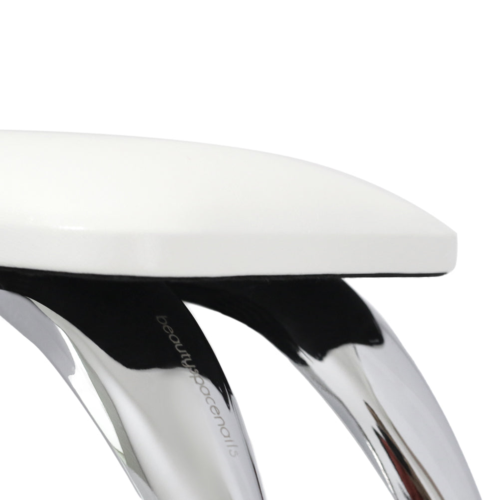 Cuscino Poggia Mani in Pelle - Bianco