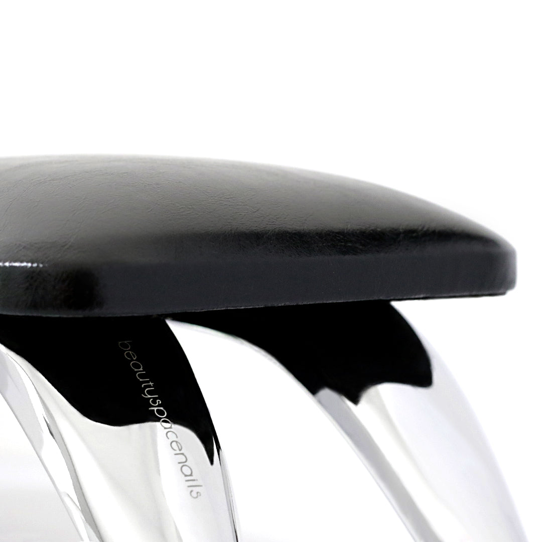 Cuscino Poggia Mani in Pelle - Nero