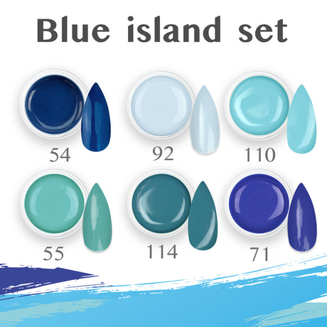 Blue island - Kit Super Color UV /LED