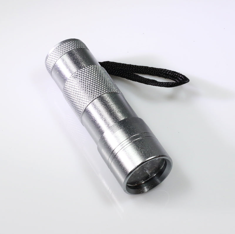 Mini Torcia 12 LED con gommino per stamping