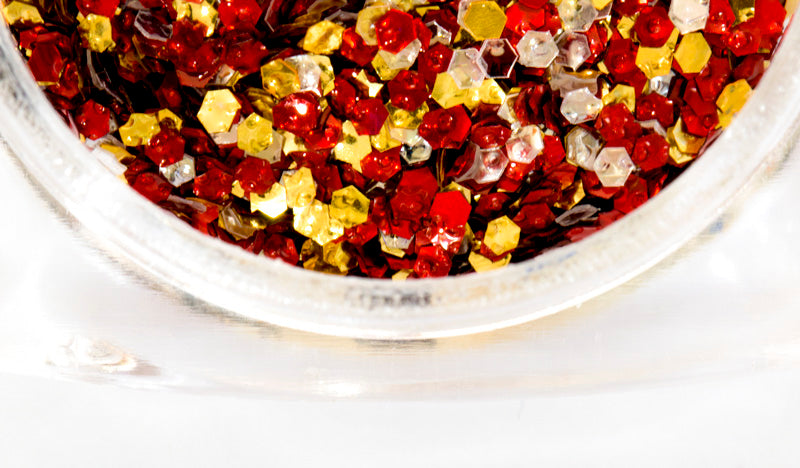MICRO PAILLETTES ROSSO 007