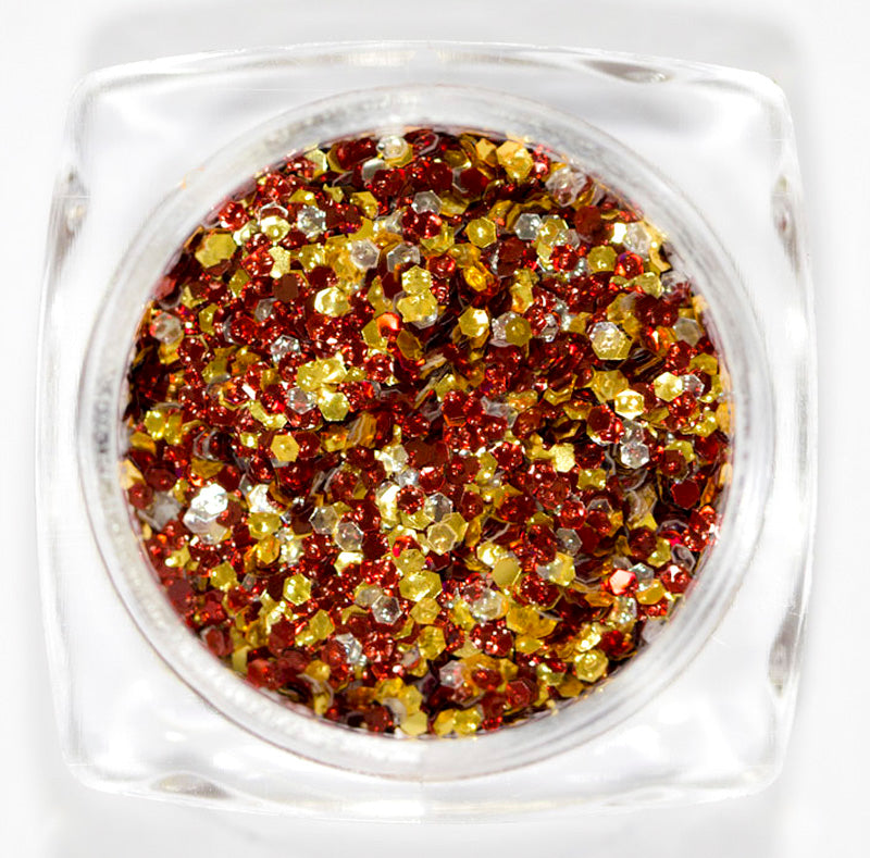 MICRO PAILLETTES ROSSO 007