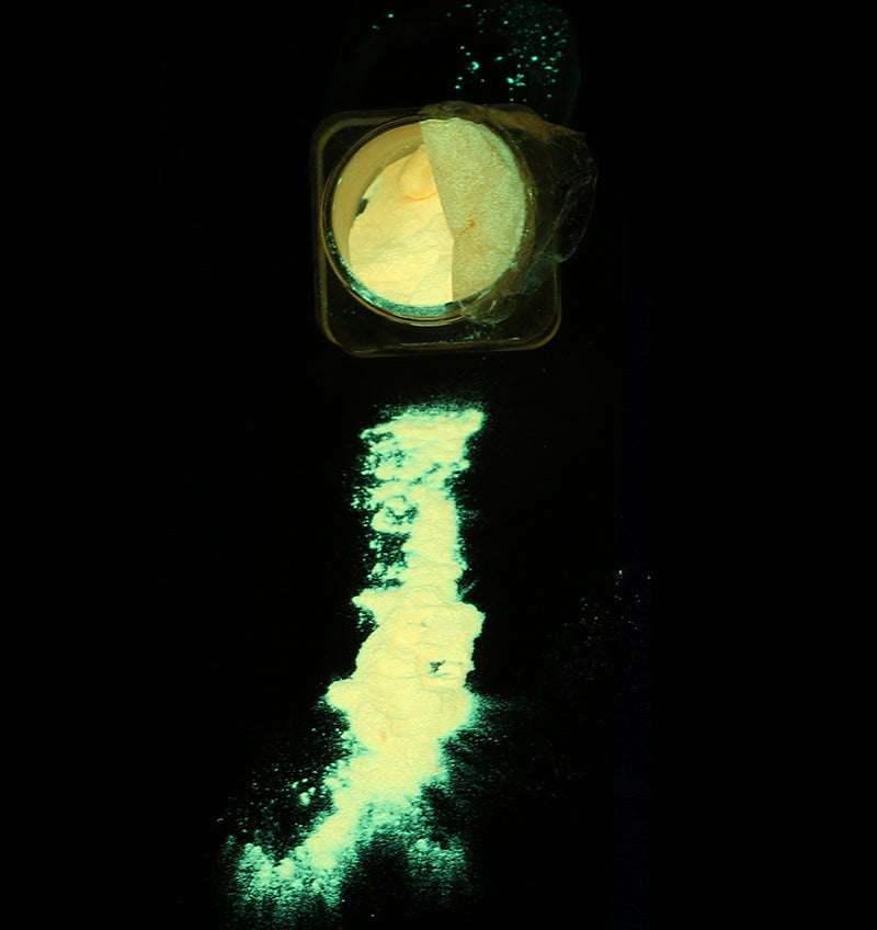 Magic Fluo Pigmento additivo in Polvere Fluorescente che si illumina al buio - 3gr.