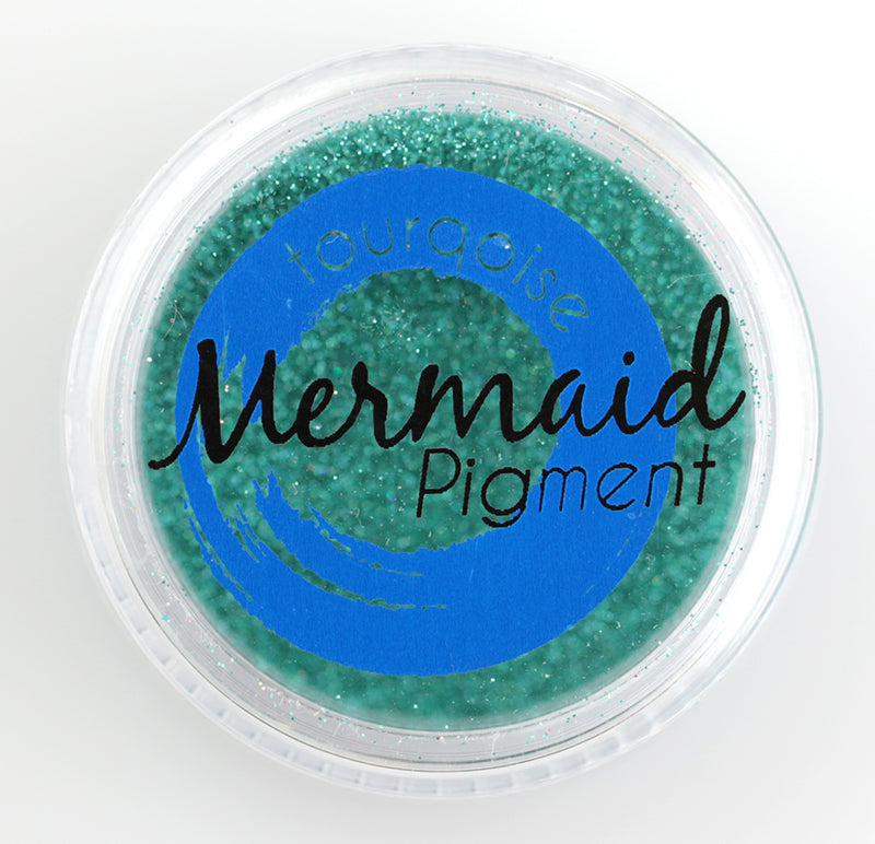 Tourqoise Mermaid Pigment - Barattolino decorazione Polvere effetto Sirena