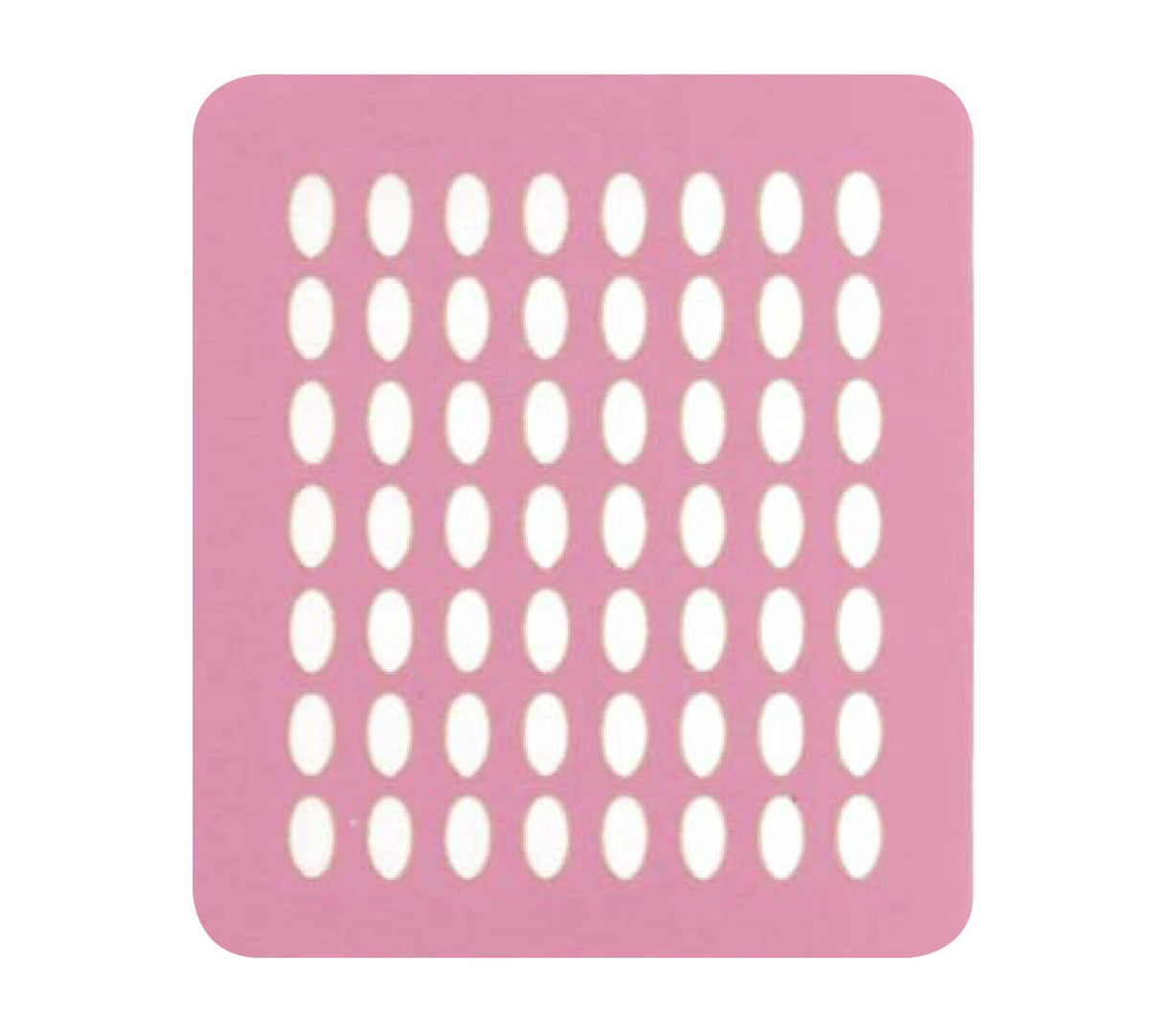 Pochoirs pour nail art ovales - Mod. L137