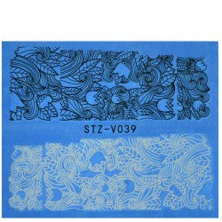 Water decals traferibili stickers tattoo ad acqua adesivi decalcabili STZ-V039