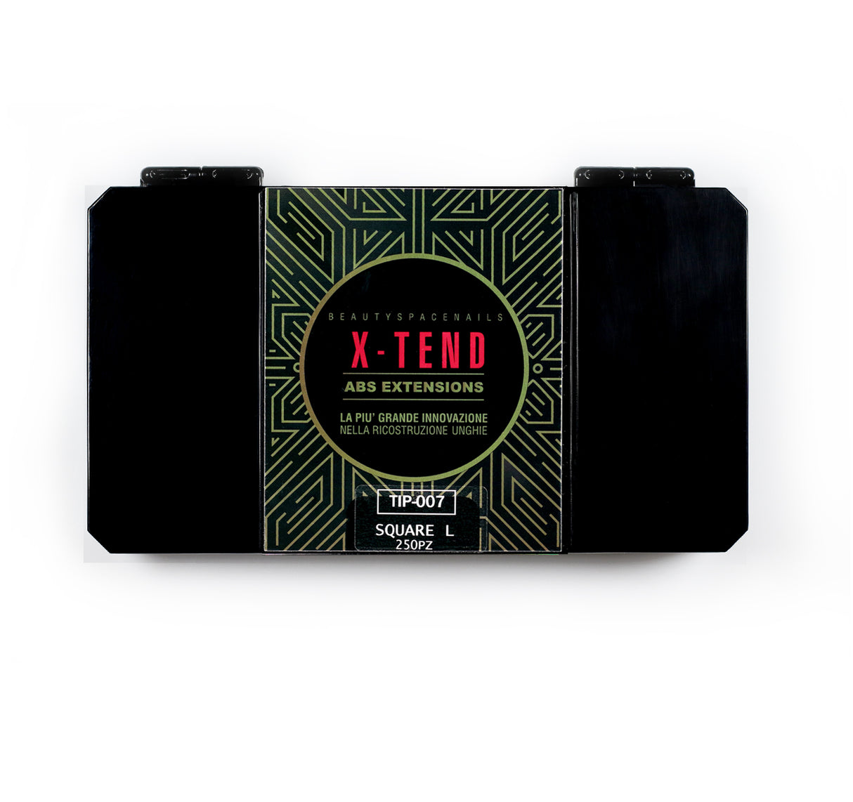 SQUARE L - X-TEND Abs Extensions Tip - Tip Box 250pz